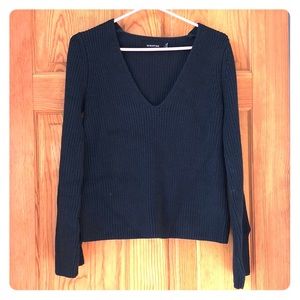 Minkpink dark green sweater